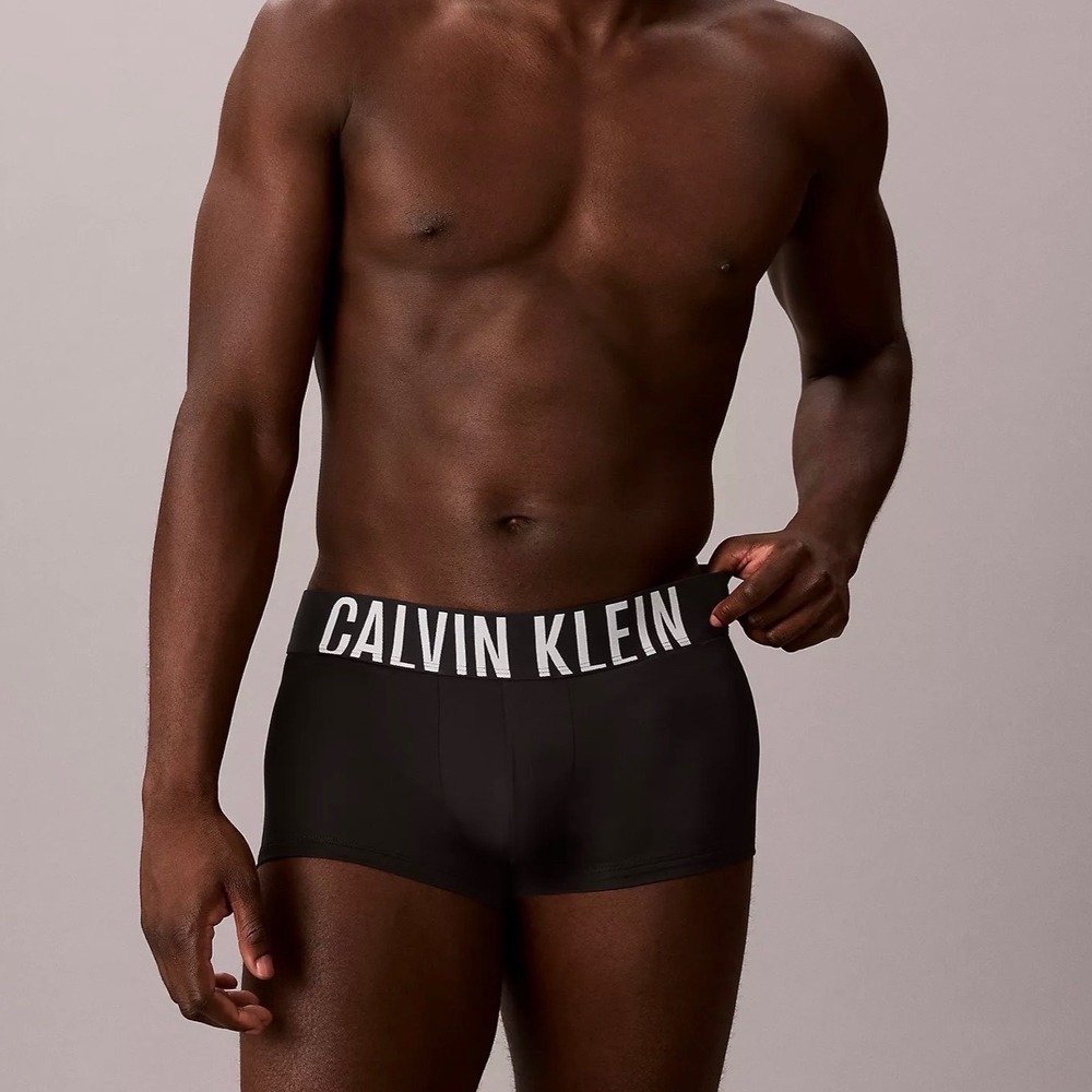 Calvin Klein Intense Power Men Black Low Rise Trunk 2-Pack NB3611 Size XL NWOT